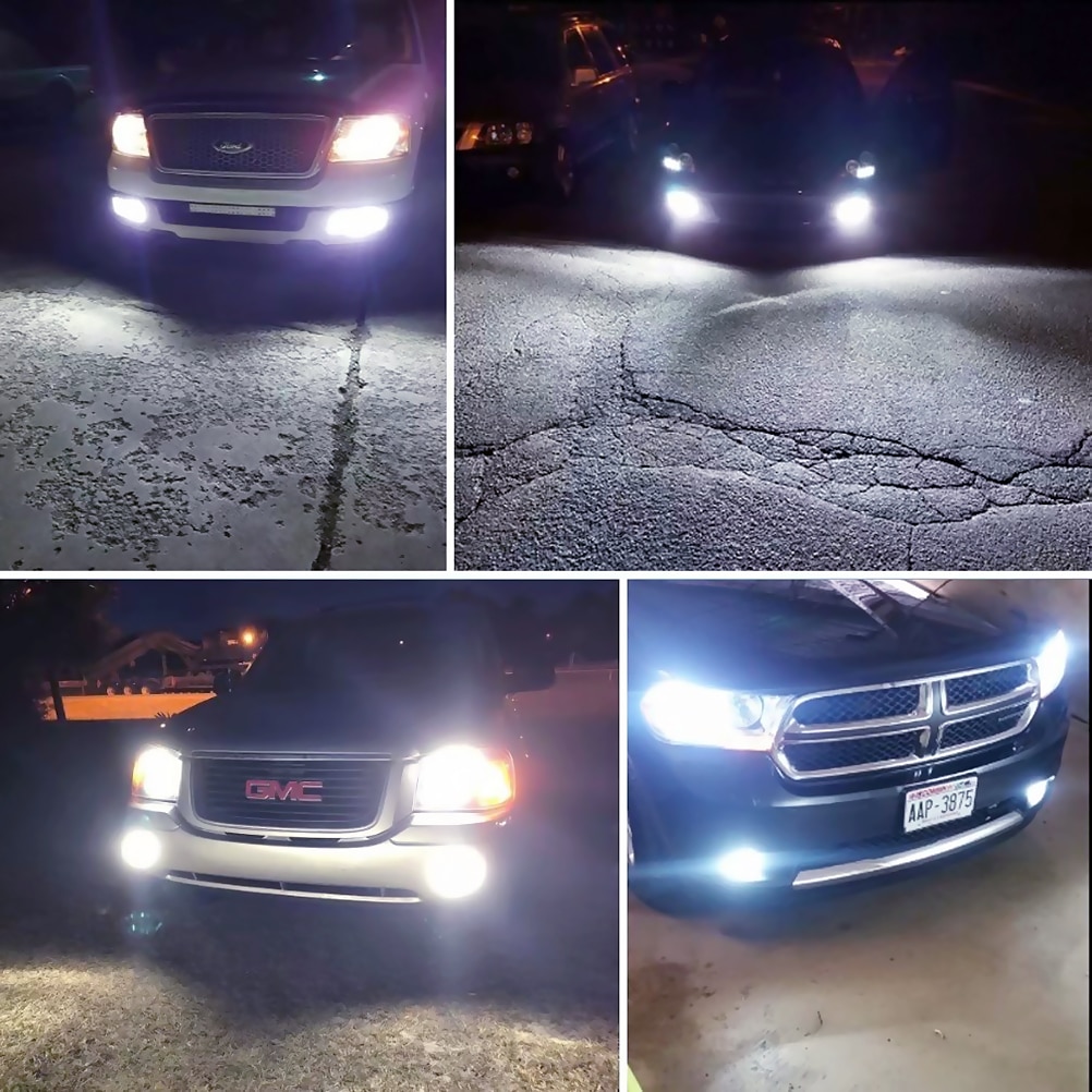 DC12V 4.8 W H3 4014 24SMD LED Lamp Auto Mistlamp Super Heldere Auto Koplampen
