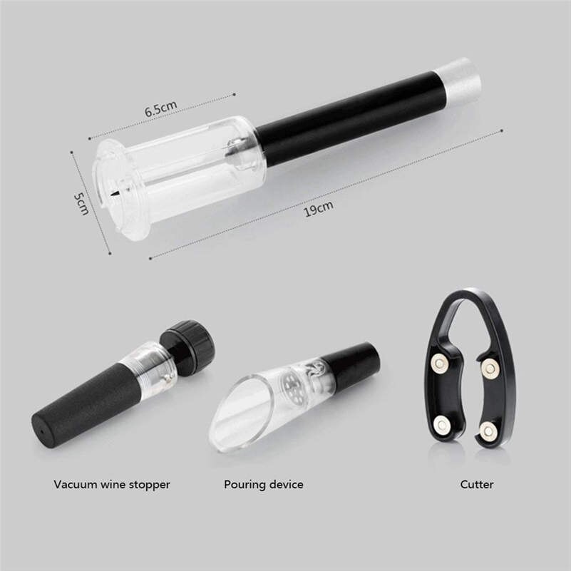 Bottle Rocket 4 Piece With Box - Wine Opener Set