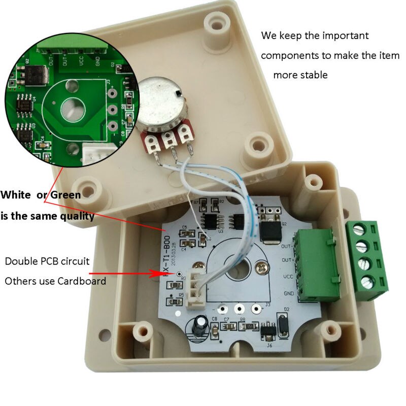 LED Dimmer 12V 24V 8A Knob LED Dimmer Rotary Dimming Wall Switch ON OFF for Single Color LED Strip Light