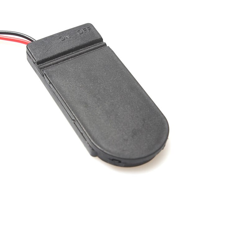 CR2032 Batteria Della Moneta Delle Cellule del Tasto Dello Zoccolo Del Supporto Della Copertura Della Cassa con in poi/spento Interruttore 3V x2 6V batteria scatola di immagazzinaggio