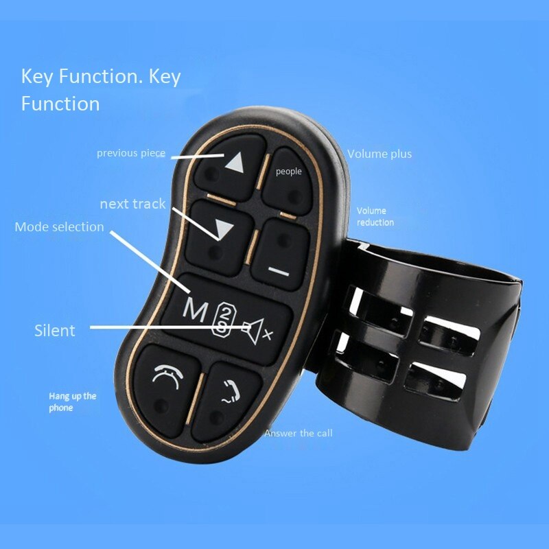 Universal Car Wireless Steering Wheel Control System for Lexus Honda Civic Opel Astra Mazda 3 6 Kia Rio Ceed Volvo
