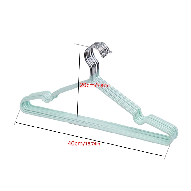 5 st metallgalgar utan halkskydd, slitstarka och robusta klädställningar, platsbesparande för organisering av sovrummet