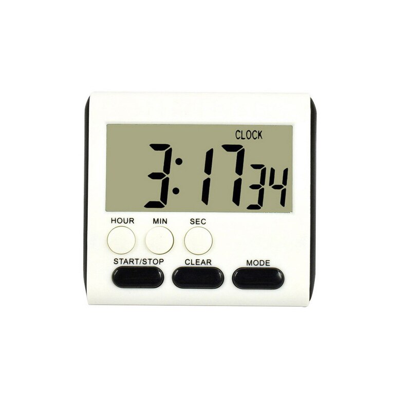 Kitchen Timer 24-hour Electronic Timer Digital Reminder Alarm Clock Home Cooking Practical Supplies Cook Food Tools: Black