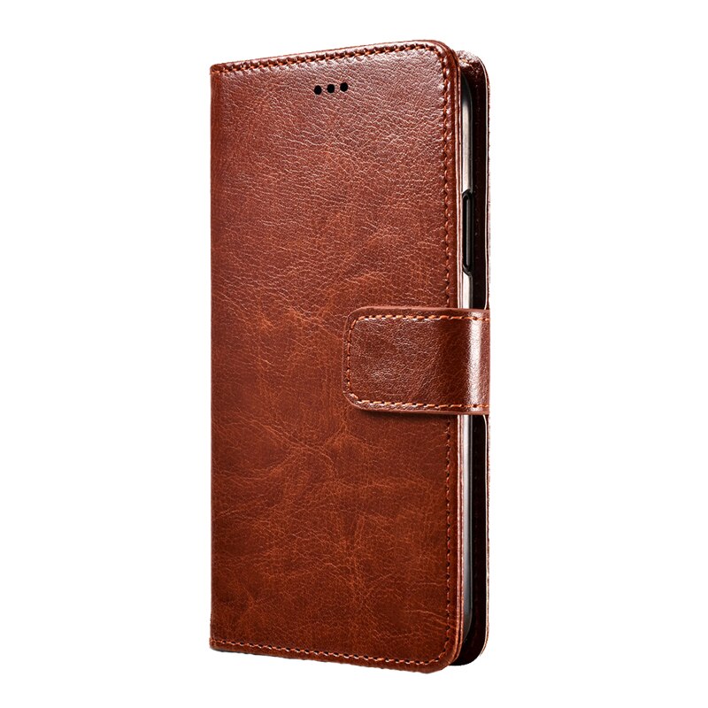 Funda para Realme 7 5G RMX2111, carcasa de cuero con libro para Realme7 Realmi 5G, Carcasa protectora para teléfono, Funda con tapa: CX Brown