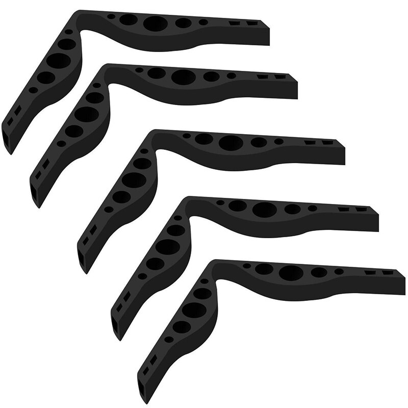 Wiederverwendbare Silikon Maske Halterung Clip Nase Brücke Silikon Halterung Anti-Beschlagen Brille Maske Zubehör Anti-Leckage Nase Pad: 09