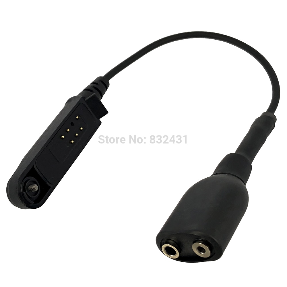 Radio Baofeng UV-9R Plus BF-9700 BF-A58 Adapter Kabel Connector Voor UV-5R BF-888s Walkie Talkie K-Type 2 Pin Headset microfoon