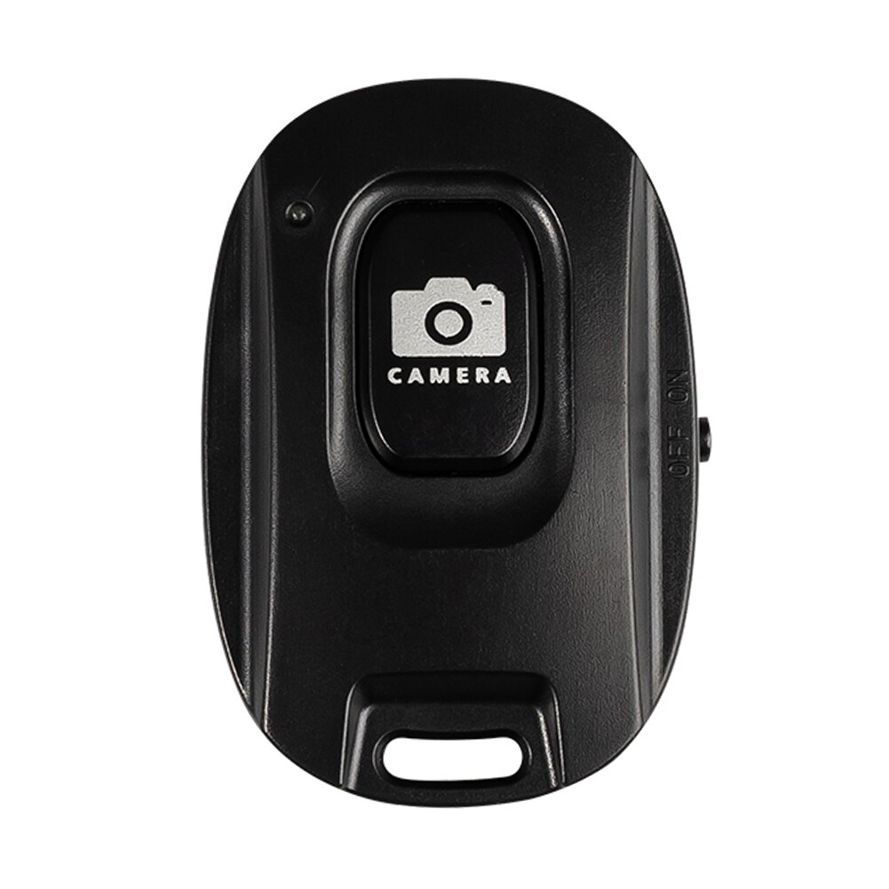 Draadloze Bluetooth Telefoon Selfie Ontspanknop Draagbare Quick Release Lichtgewicht Camera Afstandsbediening Voor Ios Android: Black