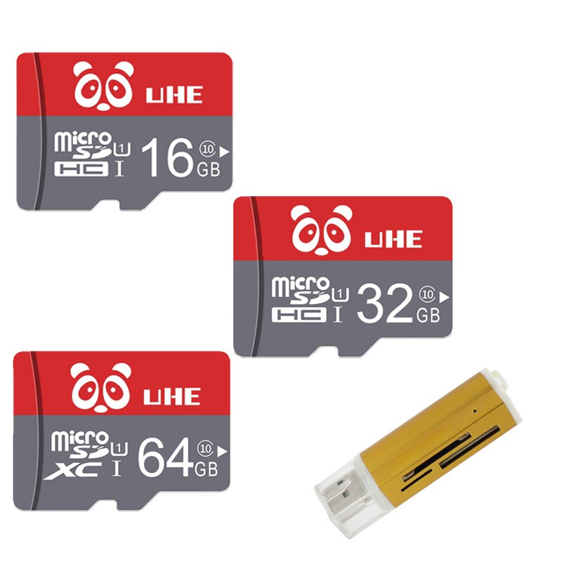 Micro SD 64GB TF Carte 32GB Memory Cards 16GB 8GB 4GB tarjeta microsd with card reader