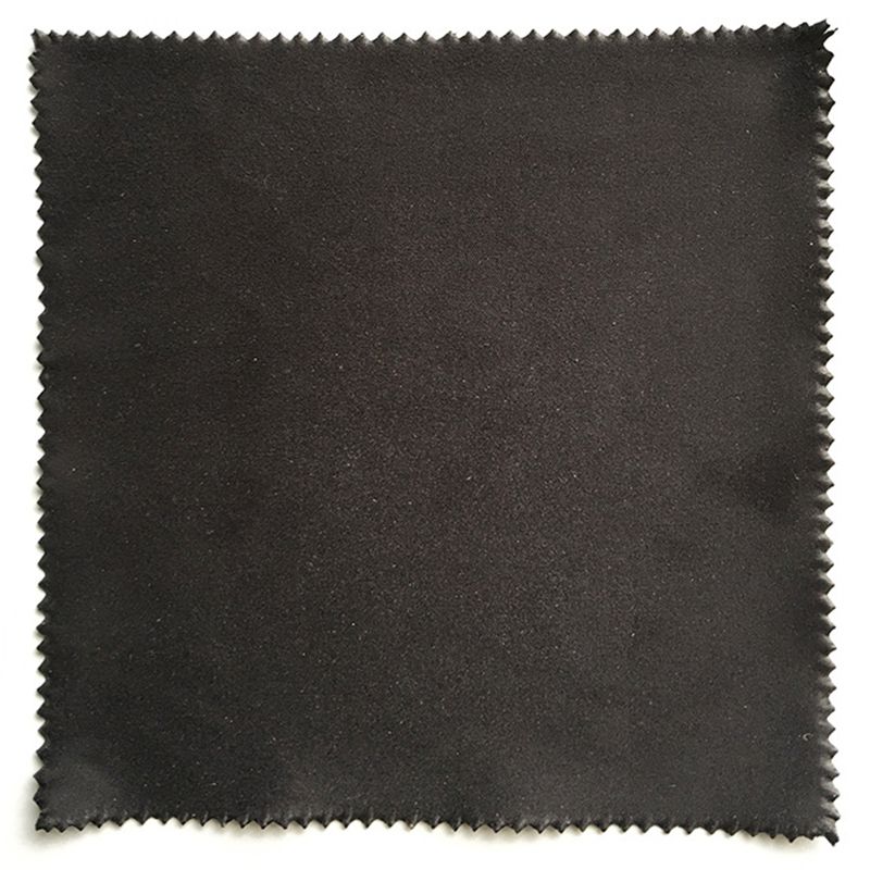 3x Microfiber Schoonmaakdoekje 20X19Cm Zwart Poetsdoeken Touchscreen Smartphone Display Bril Laptop Lens Scherm