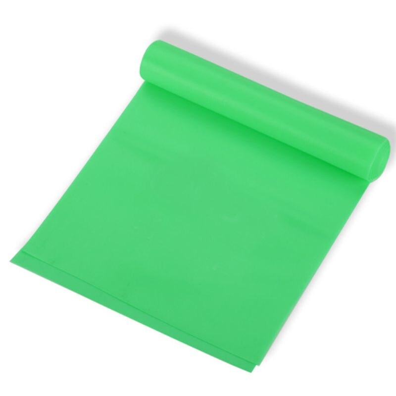 Yoga Pilates Resistance Band Stretching Pull Up Elastic Loop Strength Training 24BD: Green