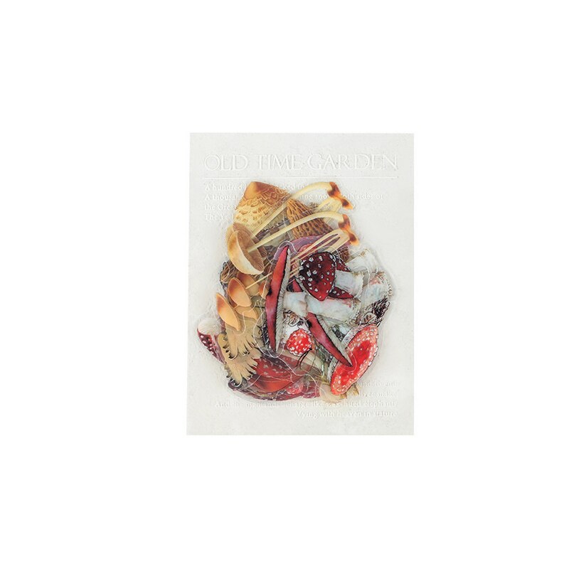 40 sztuk/partia klasyczny roślin grzyb motyl zwierzę domowe naklejki papierowe dekoracje DIY dla rękodzieło ablum Dziennik kawaii etykiety naklejki