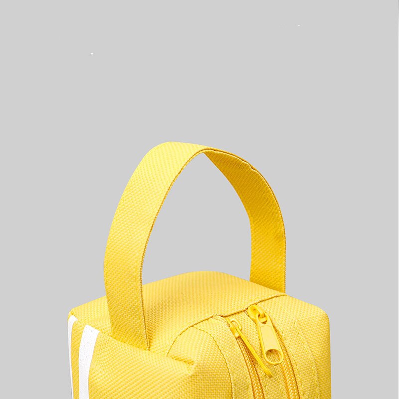 1Pcs Kleurrijke Grote Capaciteit Potlood Gevallen Zakken Creatieve Korea Stof Pen Box Pouch Case School Kantoorbenodigdheden Supplies