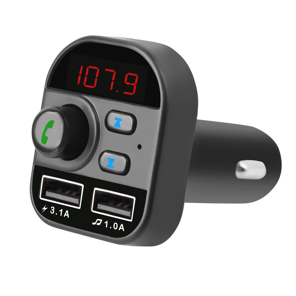 Bluetooth ver.T10 Transmetteur FM AGETUNR Sans fil pour voiture