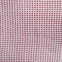 90cm * 150cm 100% tela de malla de algodón tela clásica de francés vestidos de retazos ropa informal tela de costura de malla DIY: White