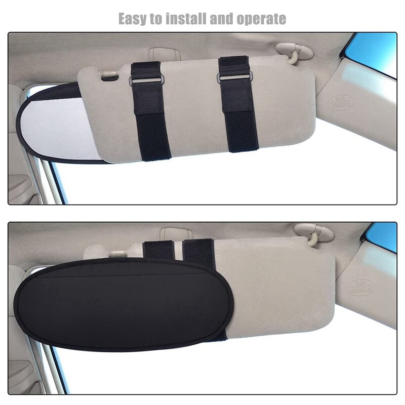 Universele Auto Zonneklep Extension Anti-Glare Zonneklep Auto Licht-Blokkerende Zonneklep Geschikt Voor Auto 'S Vrachtwagens campers