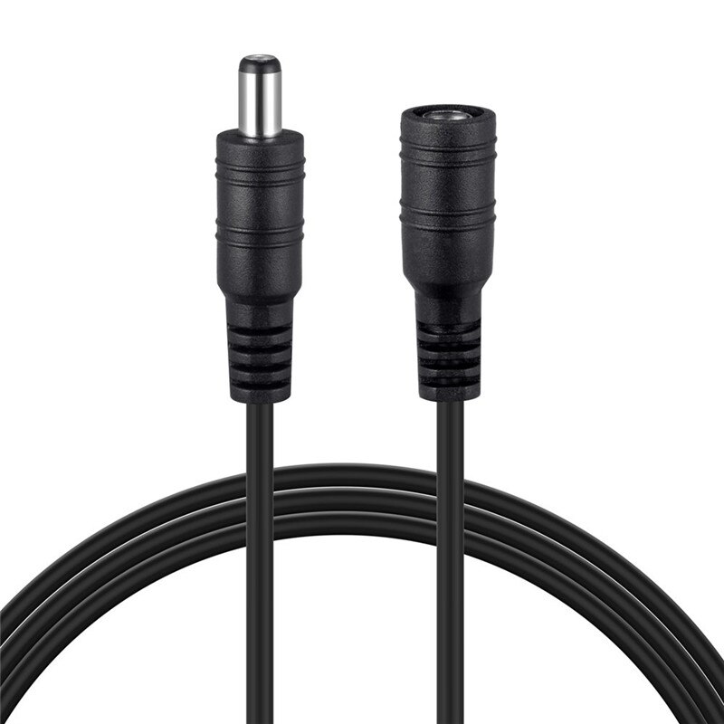 DC Extension Cable Wireless Outdoor Camera Power Extension Cord For 12V Power Adapter Cord Home CCTV Camera LED Strip Printer: Default Title