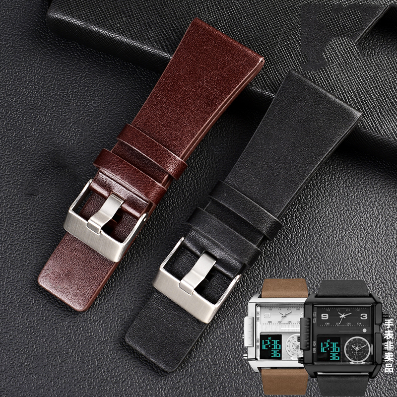 Echtes Lederarmband für Diesel DZ7406 DZ7408 DZ4280 DZ4343 Uhrenarmband 22 mm 24 mm 26 mm 28 mm 30 mm 32 mm 34 mm Herrenarmband