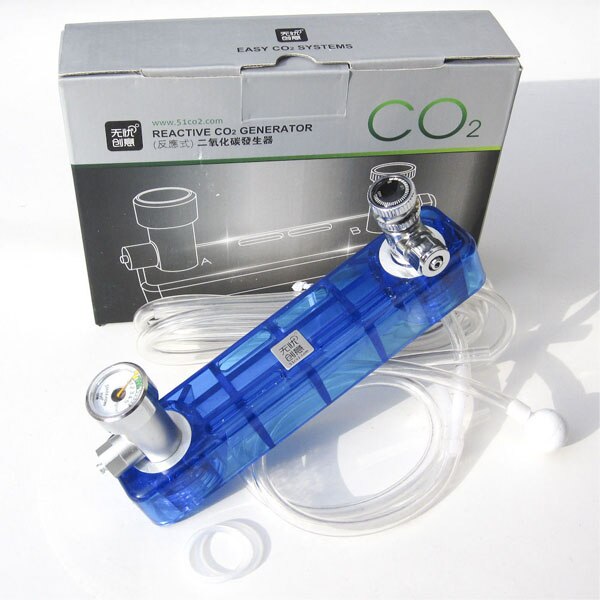 Kit CO2 Fai Da Te Per Acquario EBTOOLS | Generatore Con Manometro, Tubo, Valvola E Tappi Per Bottiglia