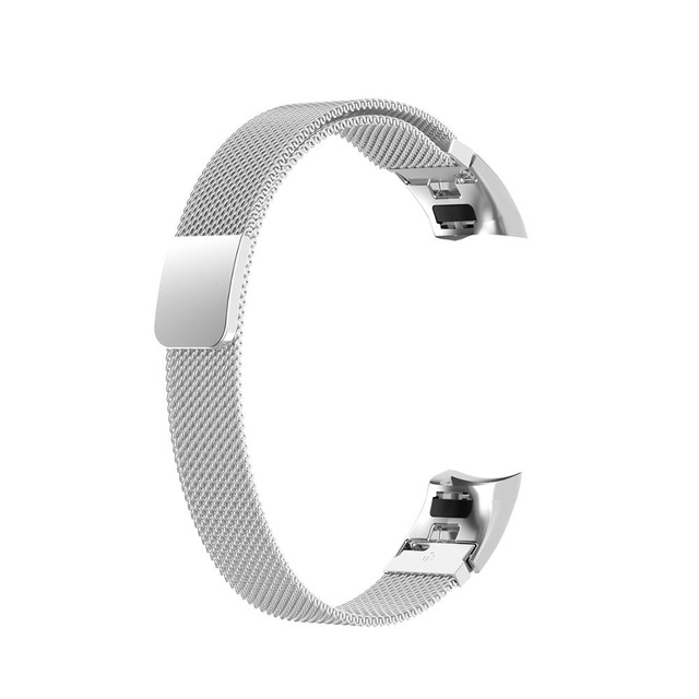 Edelstahl Uhr Band Armbinde Band Gurt Für Huawei Honor Band 4 Band 5 Clever Armbinde Zubehör Magnetische Milanese Gurt: Silber- / Pro honor Band 5