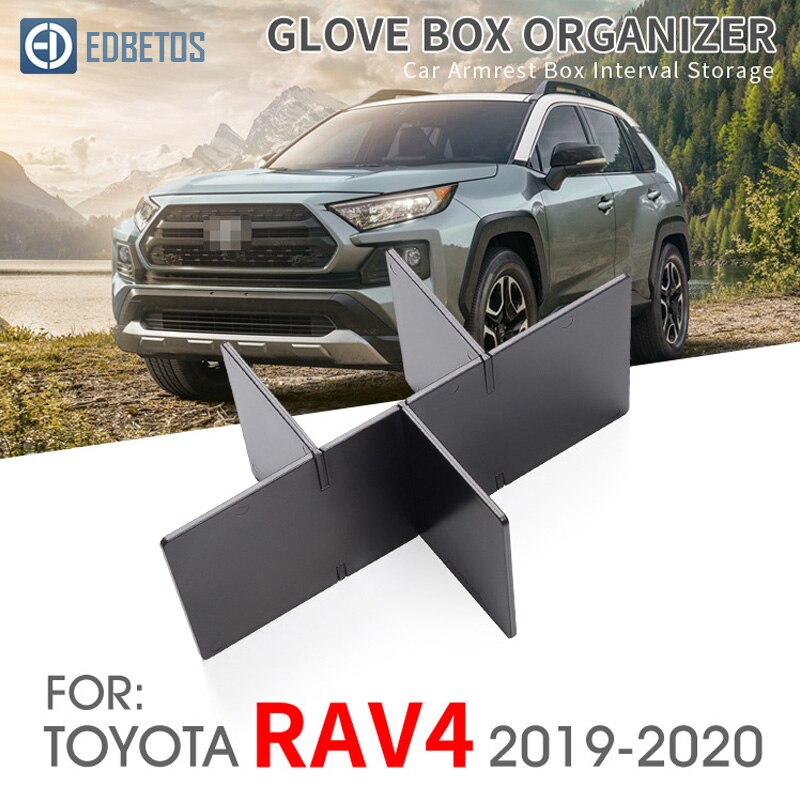 Armsteun Secundaire Handschoenenkastje Voor Toyota RAV4 Middenconsole Organizer Tray-RAV4 Opbergen Opruimen Accessoires