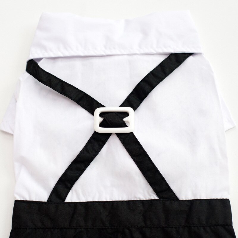 Ropa para perro y gato esmoquin del príncipe, traje con pajarita, abrigo para Chihuahua, Bonito traje de perro para mascotas, vestido de boda, mono, abrigo, S-XXL
