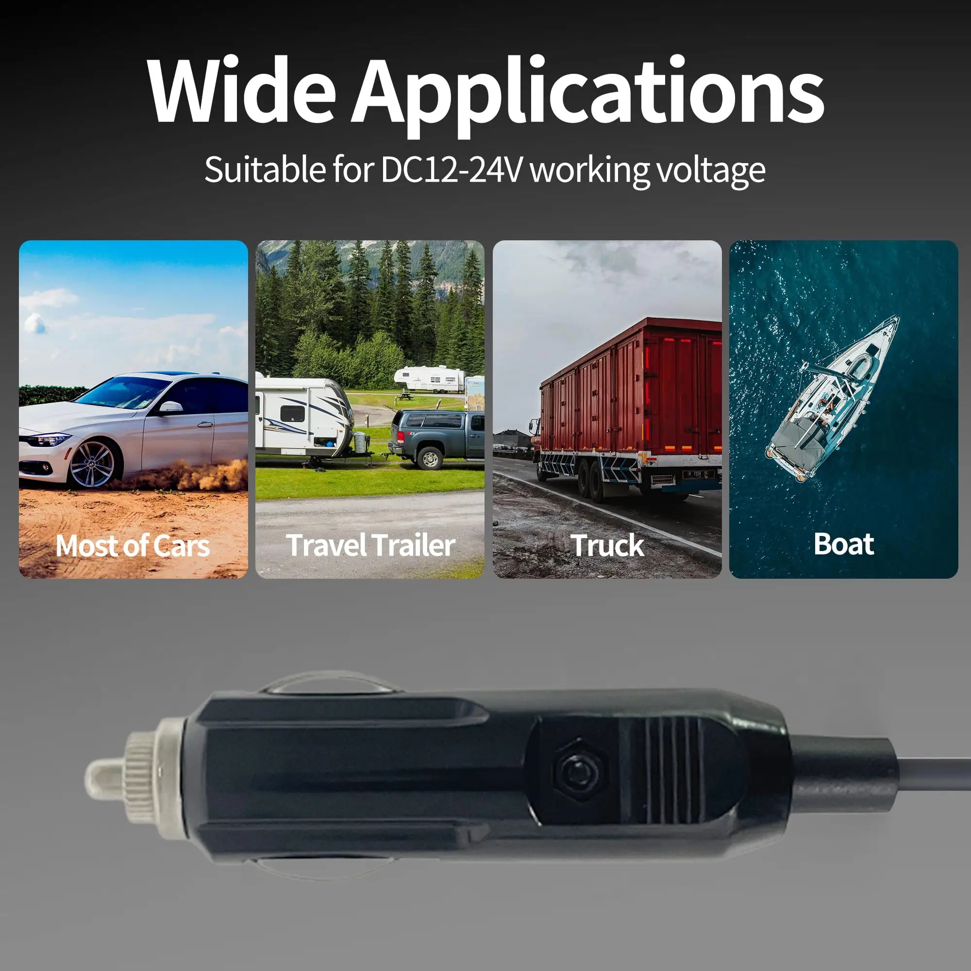 3/5m Car Charging Port For Starlink Mini To For DC Charging Cable Car Charger Universal Power Cable SPX To RJ45 Adapter