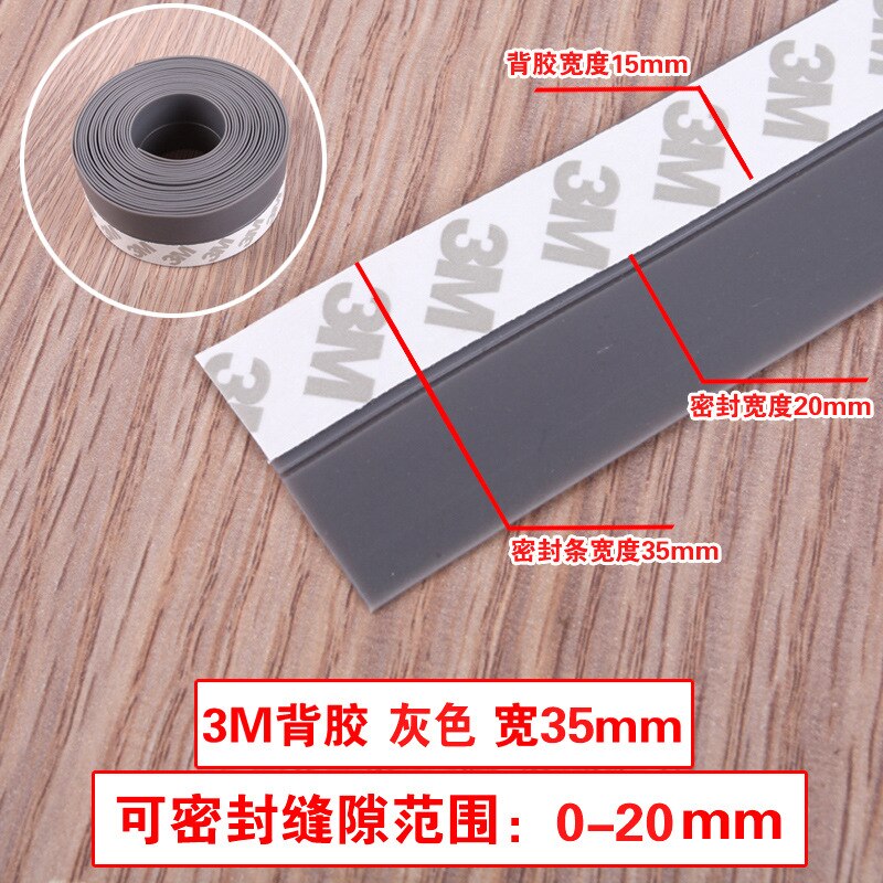Clear Weather Strip Self Adhesion Strip Roll Door Windows Sealing Strip Indoor Waterproof Warm-keeping Strip Soundproof Tape