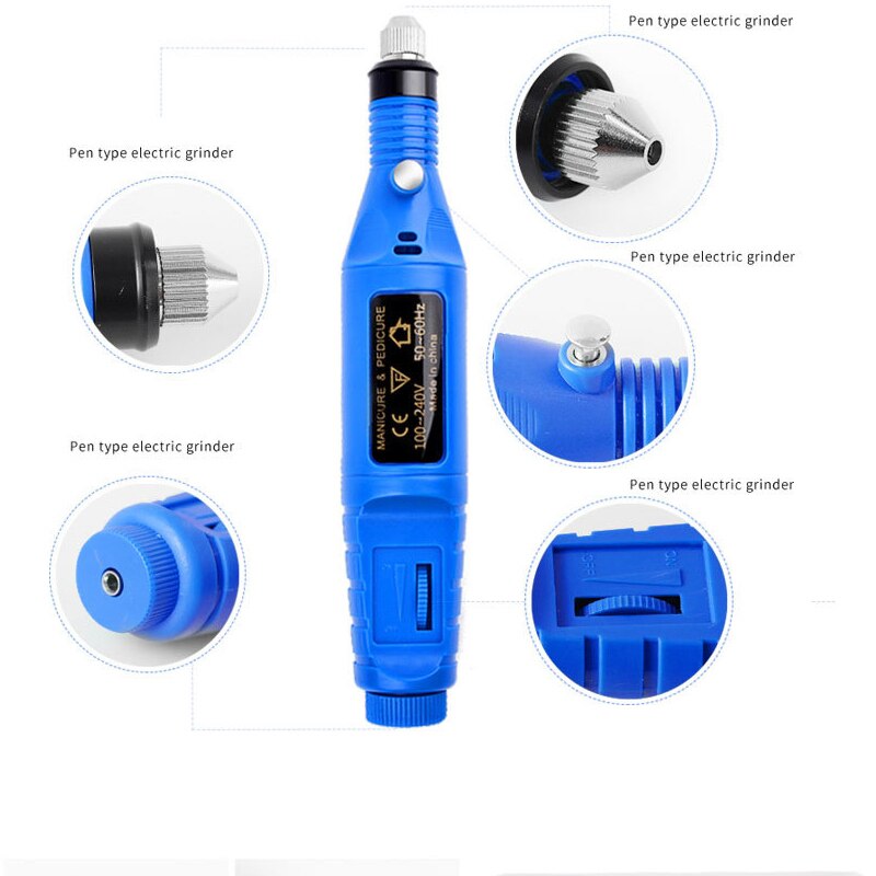 Electric Nail Drill Machine sander nail electric Manicure machine USB Charging nail drill Machine Nail File Equipment Tools