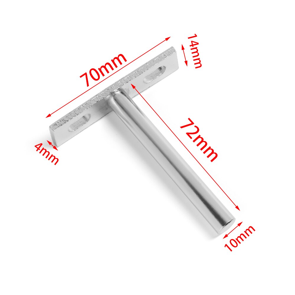 Unsichtbare Schwimmende Regal Metall Klammern schwer Pflicht Verdeckte Versteckte Unterstützung Zauberstab Halterung Regal Regal Möbel Hardware-: 72mm