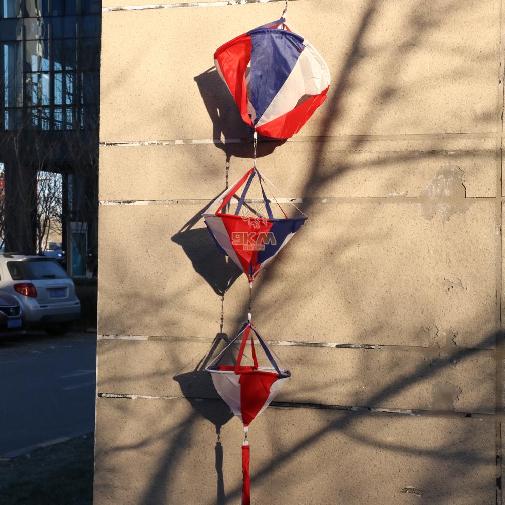 Kite Windsock - 100cm + 60cm Tail - Nylon - Outdoor Garden Decor - RC Racing Airplane Direction