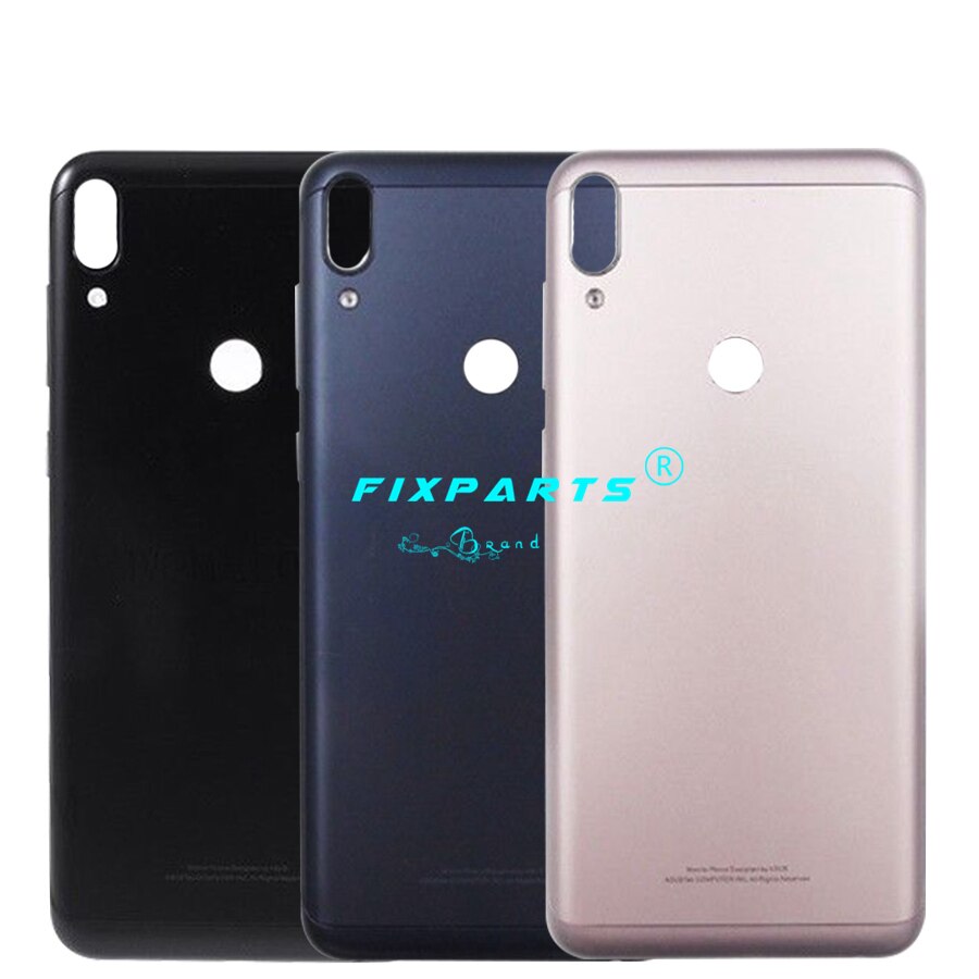 ZB601KL Back Battery Cover For ASUS ZenFone Max Pro M1 ZB602KL Battery Back Case Door Rear Housing Black Replacement Parts