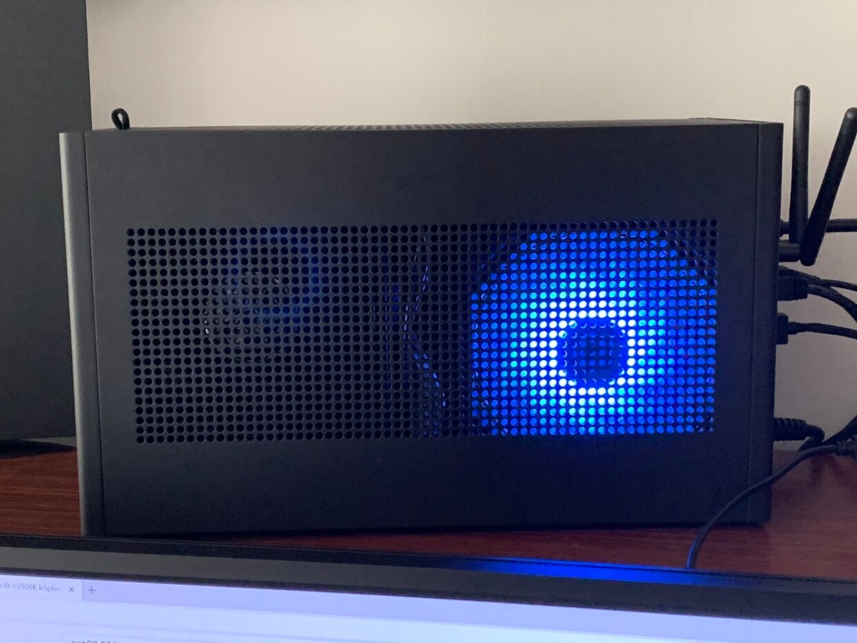 Three slot itx small case A4 thick graphics card SFX power supply diy240 water cooled Mini acrylic side transparent ghost S1