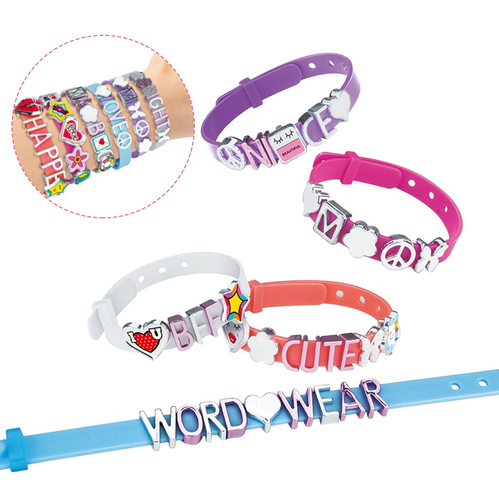 DIY Paracord Friendship Bracelet Kit - Craft Projects for Girls - Jewelry Weaving