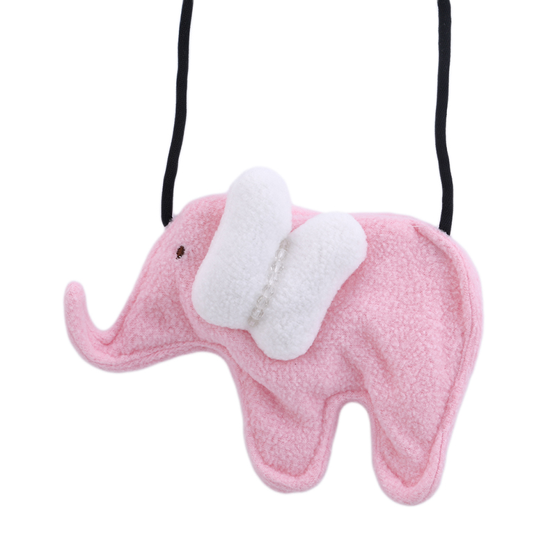 Mignon enfants porte-monnaie dessin animé Animal enfants petit portefeuille sac éléphant filles garçons Messenger sac bambin sac à bandoulière