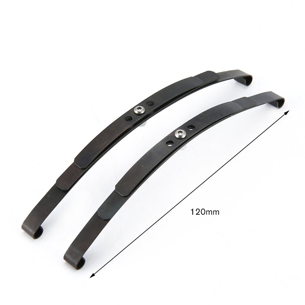 2/4 Pcs 1/10 Rock Crawler Hard Leaf Spring Suspension Stainless Steel Bar for F350 D90 RC4WD Tamiya Axial Truck