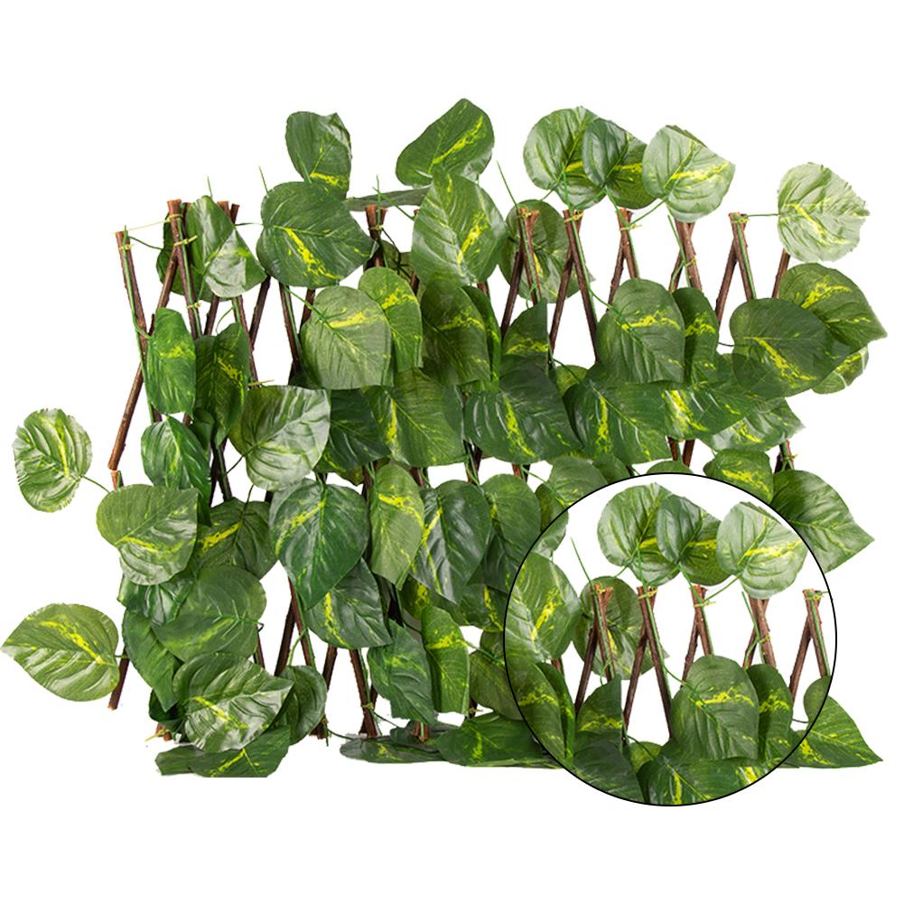Artificial Privacy Fence Screen Faux Ivy Leaf Screening Hedge For Garden Outdoor Indoor Decor Garden Backyard Patio Decoration: B