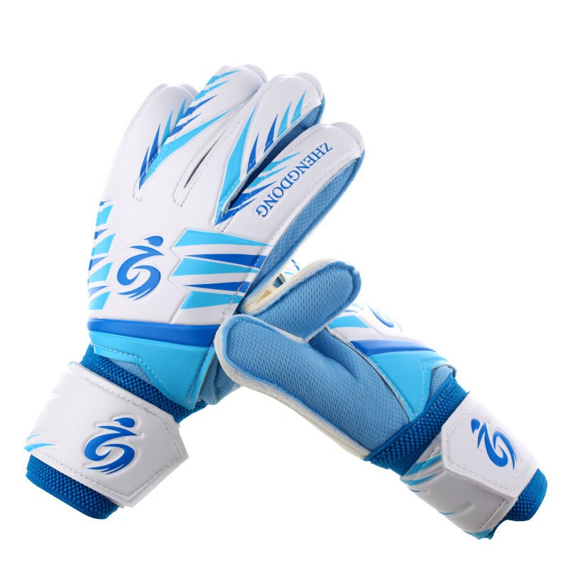 Football goalkeeper gloves primary and secondary students goalkeeper training gloves youth adult non-slip gloves