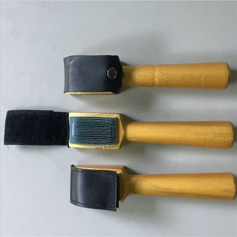 1 unidad de limpiadores de zapatos de suela de ante de madera, calzado de baile cepillo para limpiar, herramientas de limpieza para hombres y mujeres, cepillo de ante para zapatos de danza