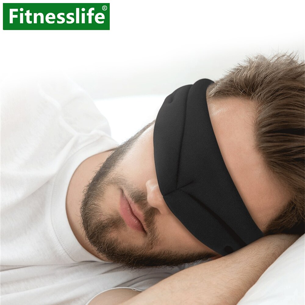 Slaap Masker Voor Slapen Eye Cover 3D Shade Soft Nylon Travel Rest Eye Patch Band Blinddoeken Upgrade Voor Vrouwen man
