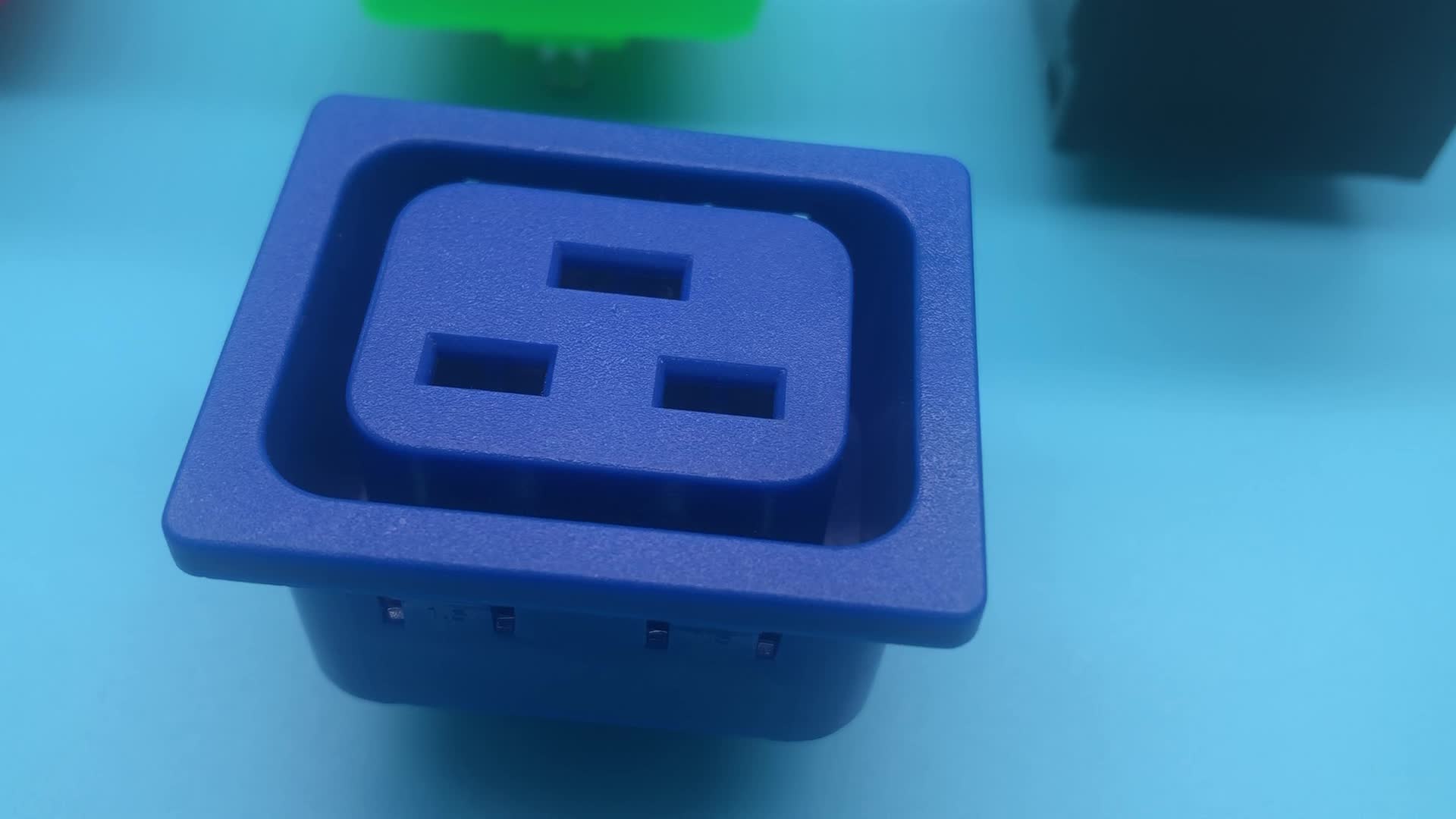 IEC CONNECTOR EN60320 C19 Spot AC power socket bs-c19 PDU socket