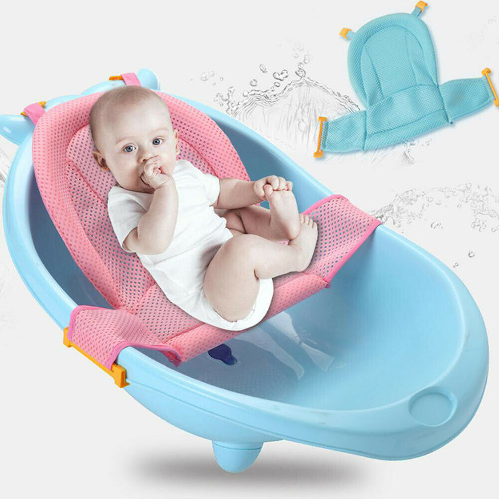 Baby badeprodukter produkter baby bademåtte pude foldbart badekar pad mat & stol hylde nyfødt åndbar sikkerheds pad