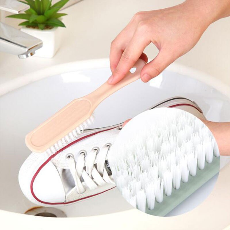 Plastbørste sko rengøringsbørste vaskebørste gulv stærk rengøringsbørste husholdning køkken badeværelse rengøringsværktøj gadgets