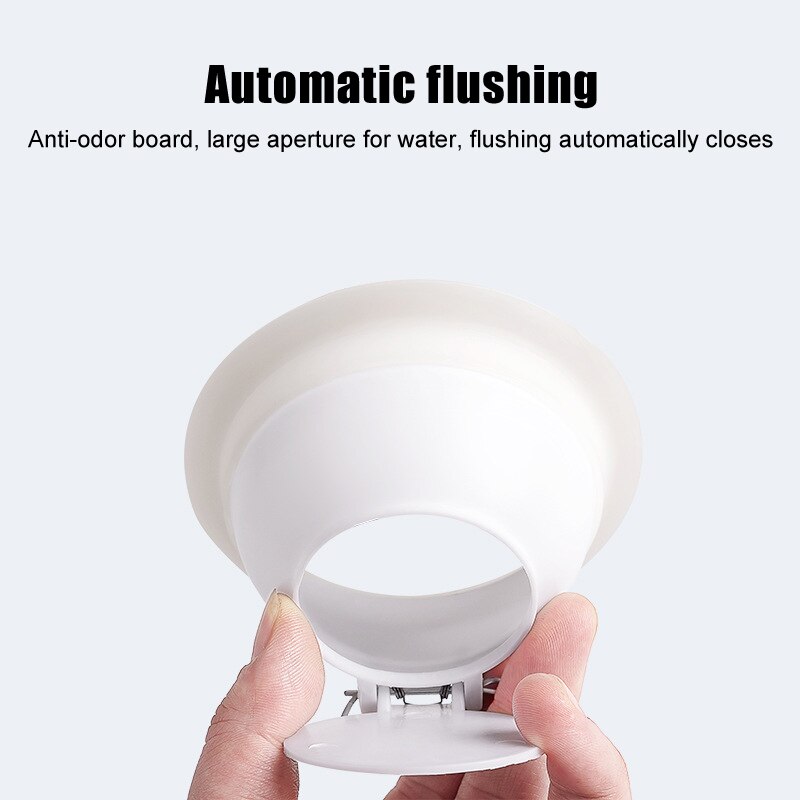 Anti-smell Plug for Squatting Pan Squat Toilet Squatting Pit Smell Stopper Durable SMD66