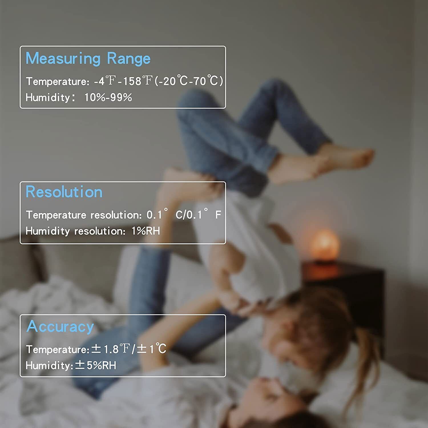 LCD Digitale Hygrometer Kamer Thermometer Met Stand Magneet Draagbare Huis Kantoor Temperatuur Monitor Thermometer Hygrometer