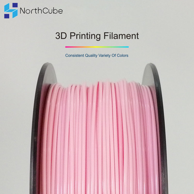 3D Printing Filament TPU Flexible Filament TPU Flex Plastic for 3D Printer 1.75mm 0.8KG 3D Printing Materials Pink