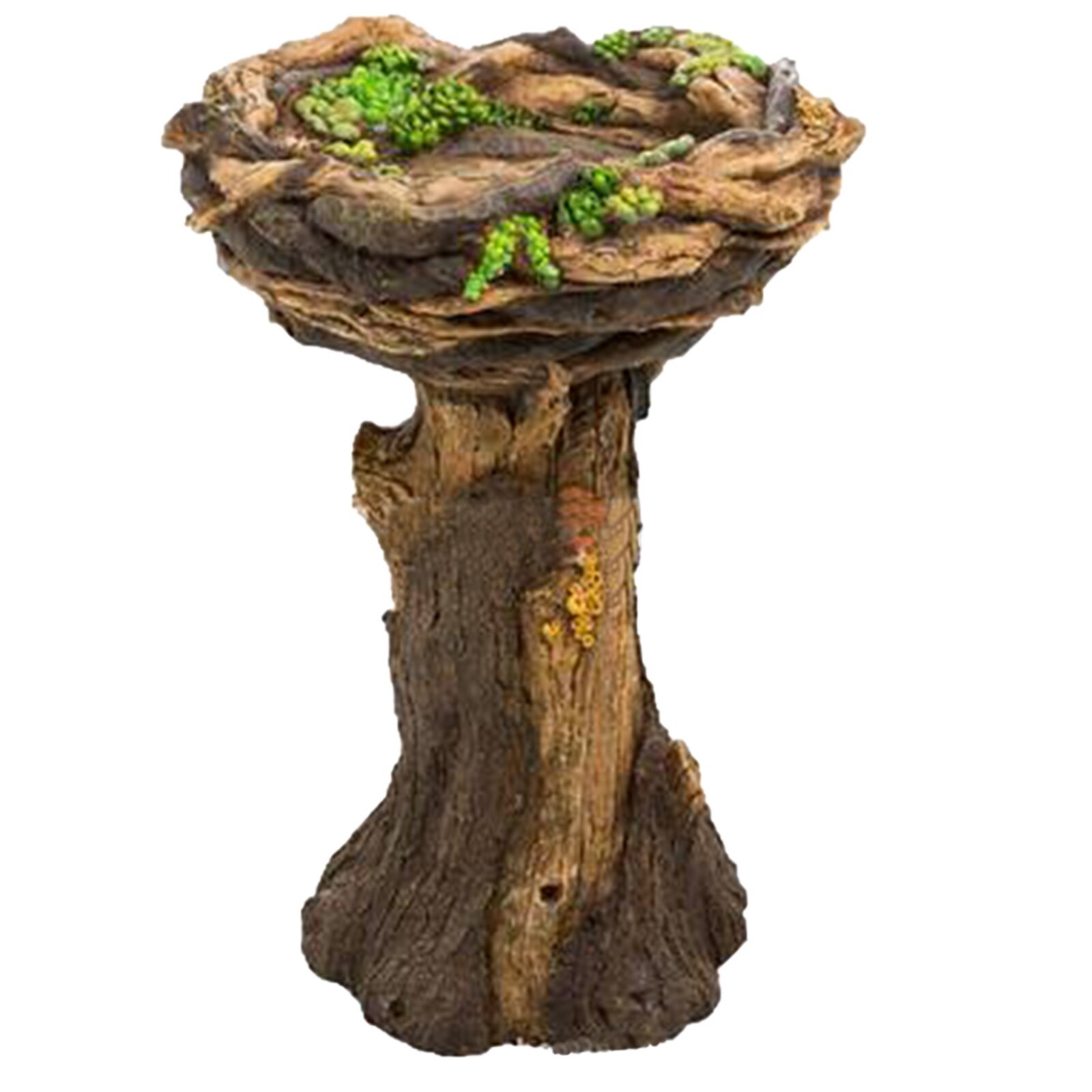 40# Tree Birdbath Resin Polyresin Antique Garden Bird Bath For Yard Garden Decor Statues Vintage Sculptures Décoration De Jardin: G
