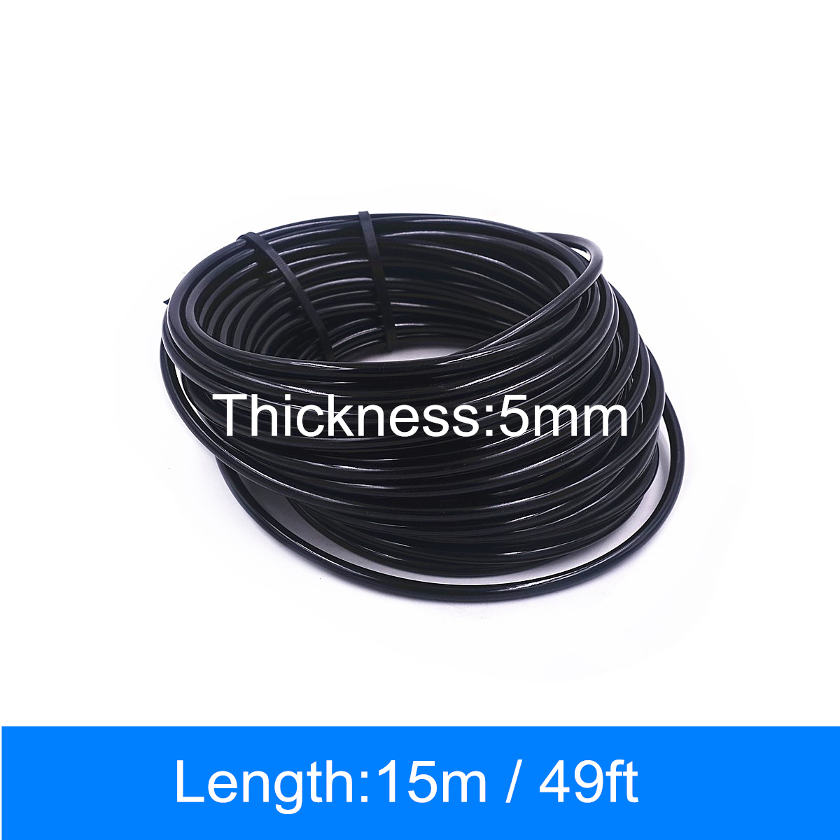 Câble métallique de gymnastique de diamètre 5/6mm, peau PU pour Machine à câble, système de poulie de levage de poids à domicile, accessoires d&#39;équipement de Fitness: 5mm x 15m