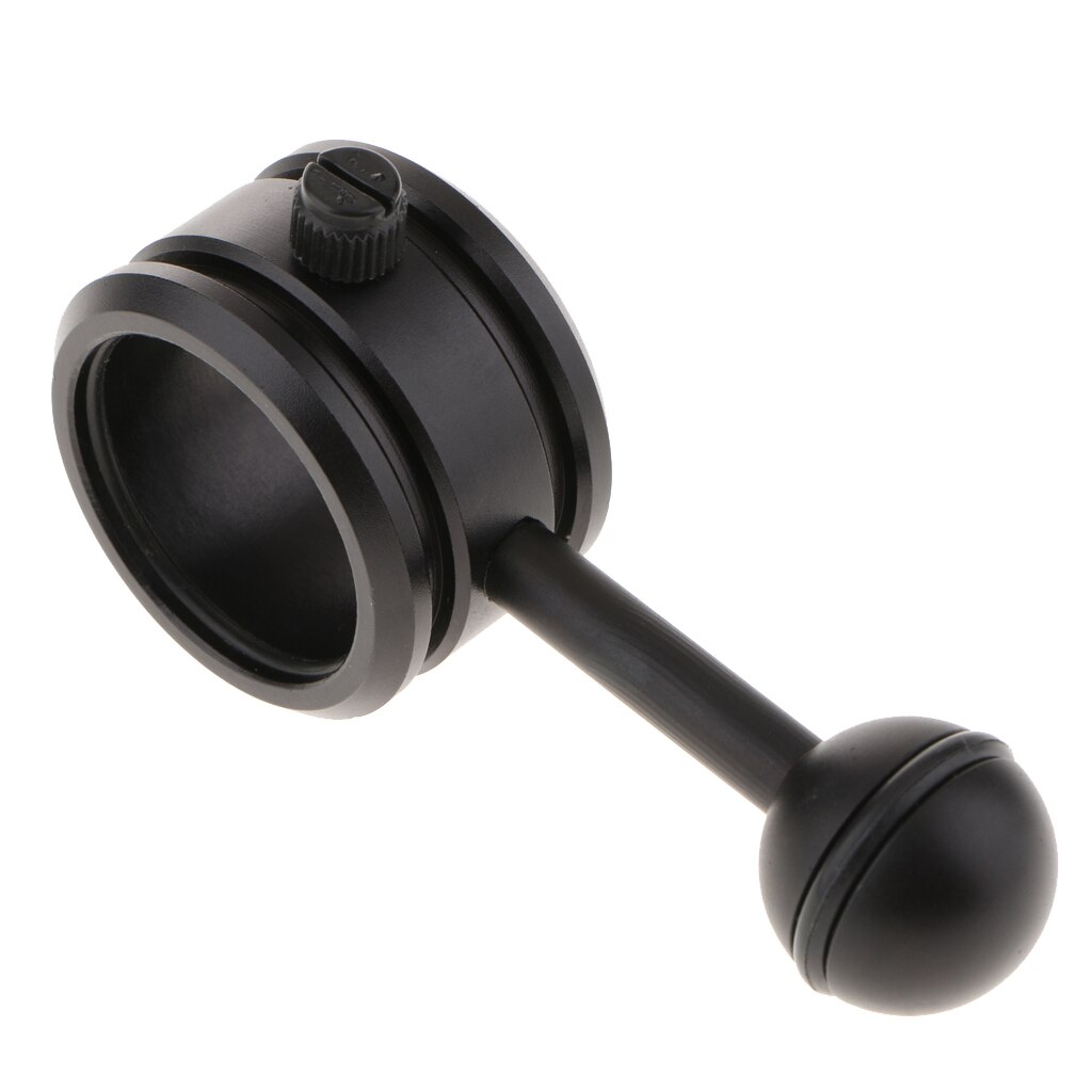 Metal Scuba Torch Flashlight Bracket Holder Mount for Underwater Photography