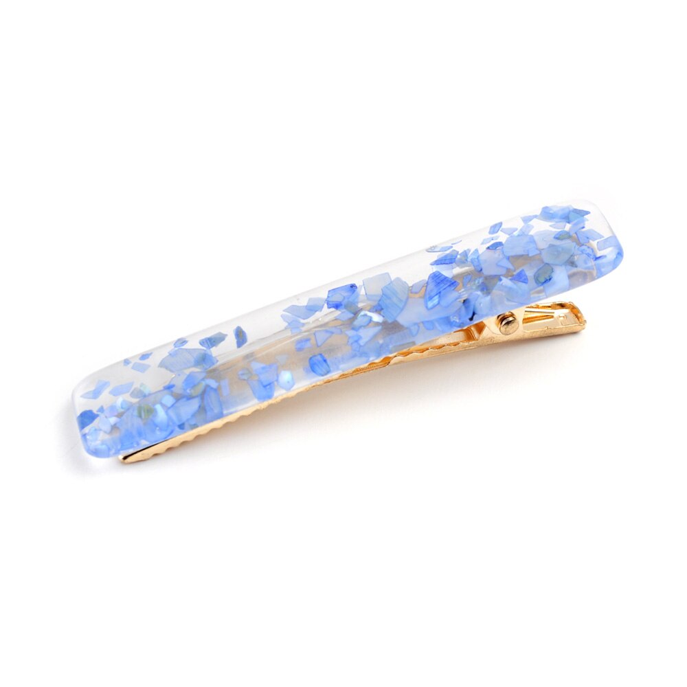 1Pcs Women Acetic Acid Girls Hairgrips Hair Clips Hairpins Leopard Print Waterdrop Barrettes Hair Accessories 970: 970-8