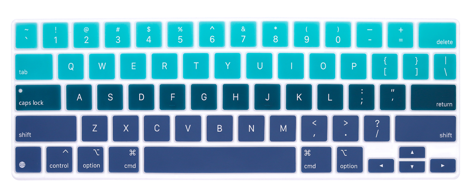 Silicone Magic Keyboard Cover for iPad Pro 12.9 Inch Magic (4nd Generation) Model MXQU2LL/A for iPad Pro 12.9 Keyboard Skin: Brown